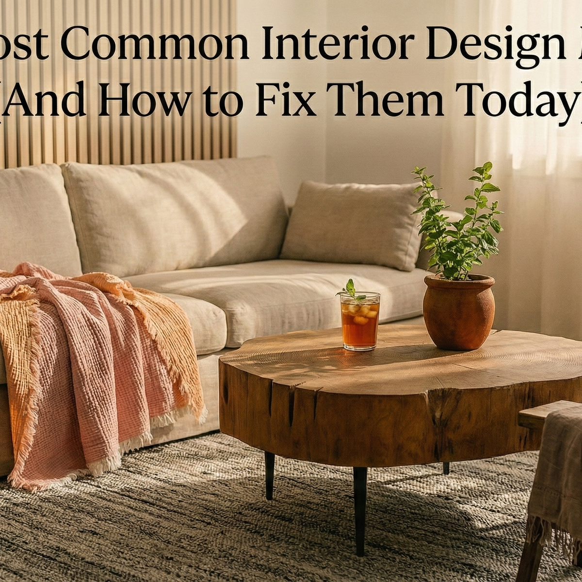 The 5 Most Common Interior Design Mistakes (And How to Fix Them Today ...
