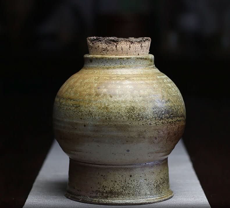 Japanese Wabi-Sabi Distressed Kilns Jars | Tea Jar, Ceramic Vase, Tea Room - -