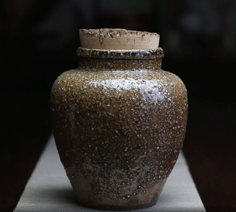 Japanese Wabi-Sabi Distressed Kilns Jars | Tea Jar, Ceramic Vase, Tea Room - -