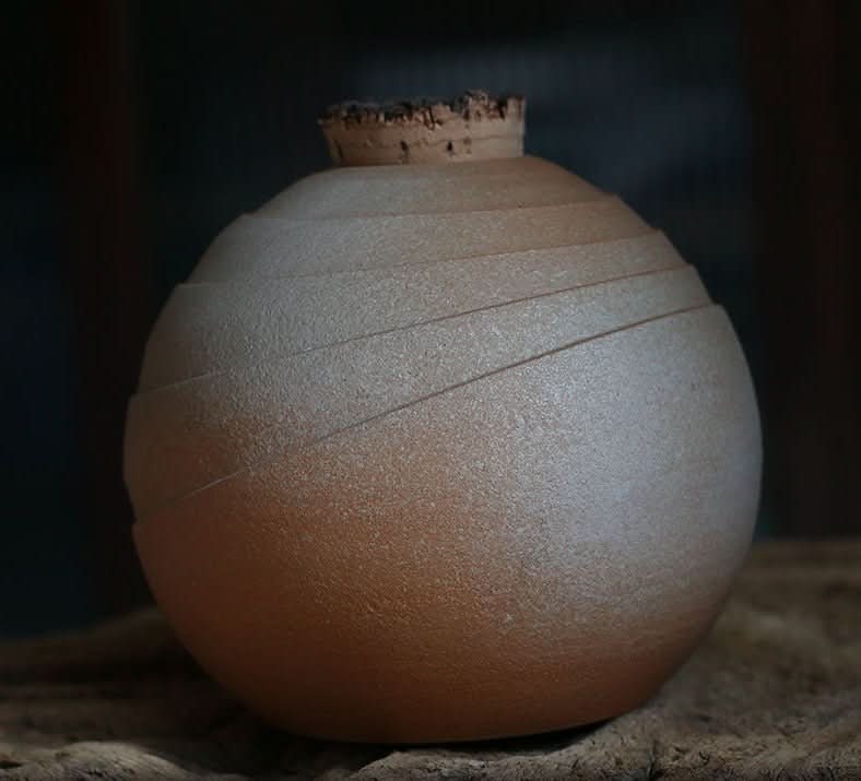 Japanese Wabi-Sabi Distressed Kilns Jars | Tea Jar, Ceramic Vase, Tea Room - -