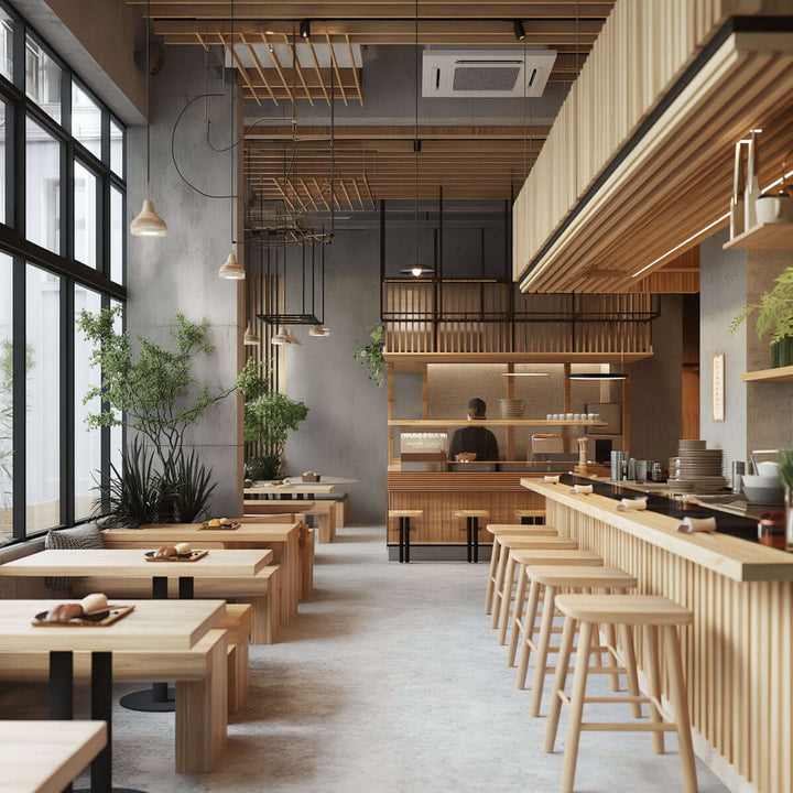 Diseño de interiores de restaurantes de sushi: una guía detallada