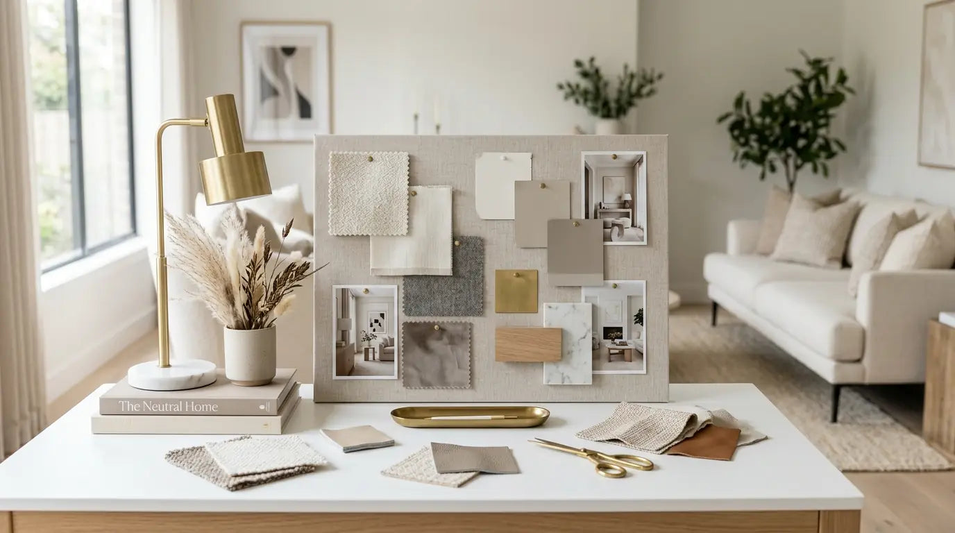How to Make a Neutral Room Feel Finished