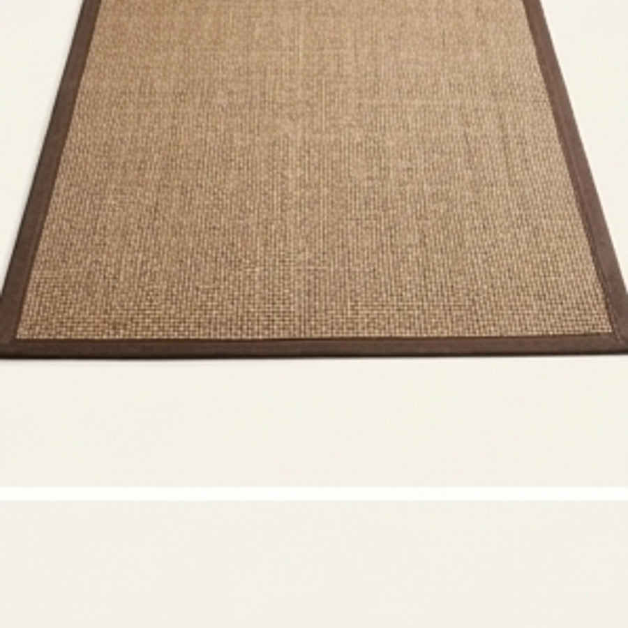 Natural Jute Rug – Handwoven | Tones, Rustic Home Decor — studio warm-white background product shot