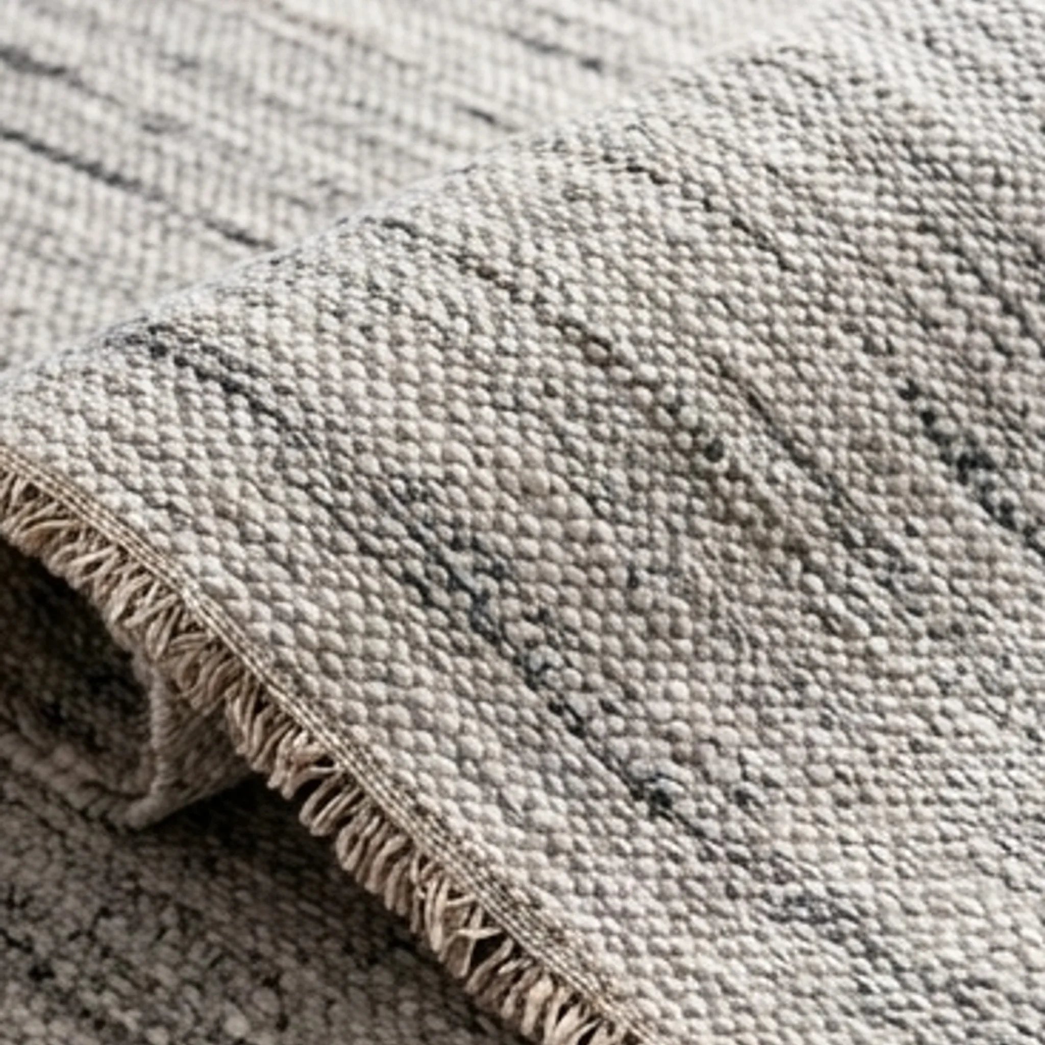 Natural Wool Carpet — macro close-up showing material texture and finish