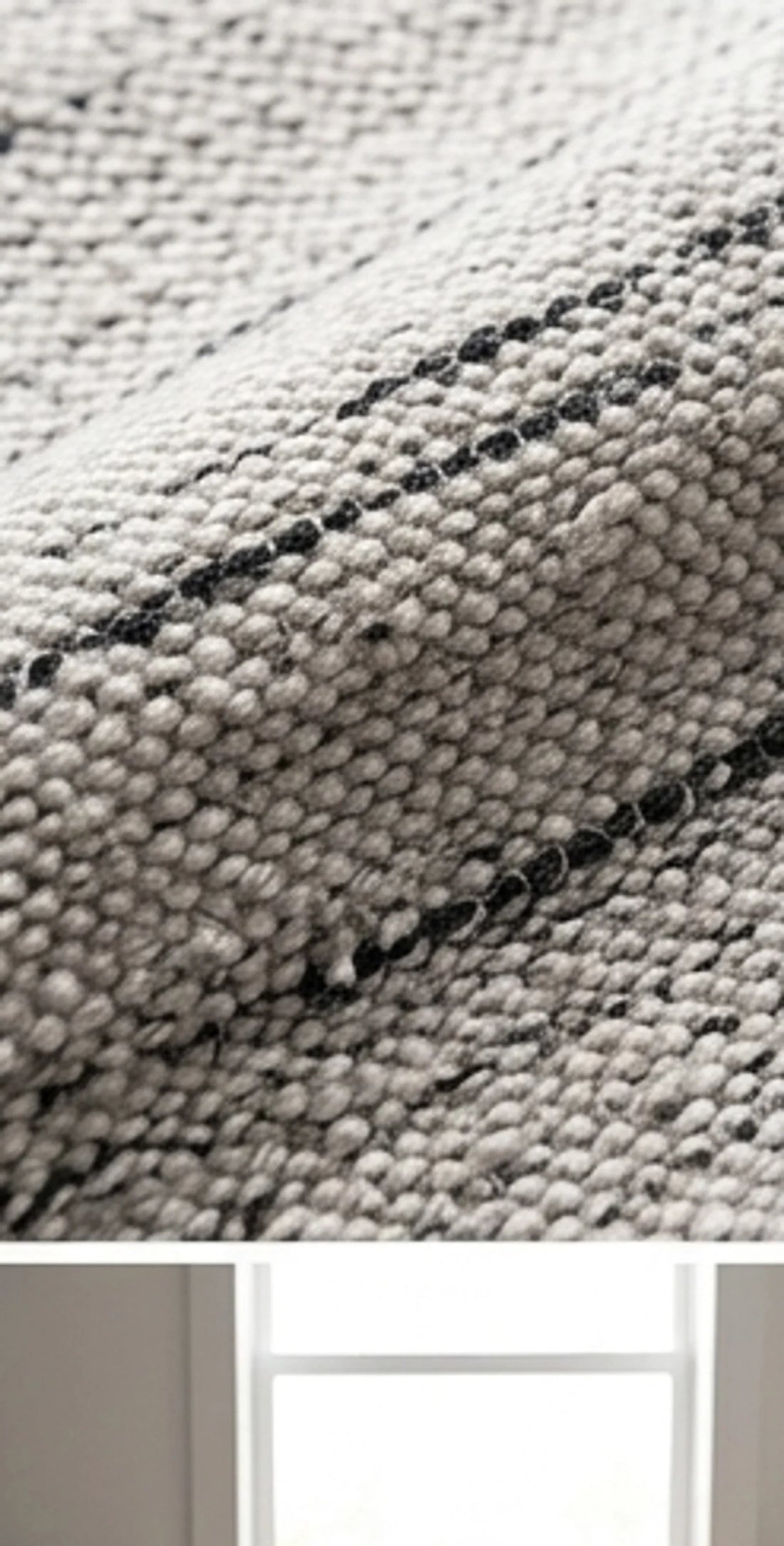 Natural Wool Carpet — macro close-up showing material texture and finish
