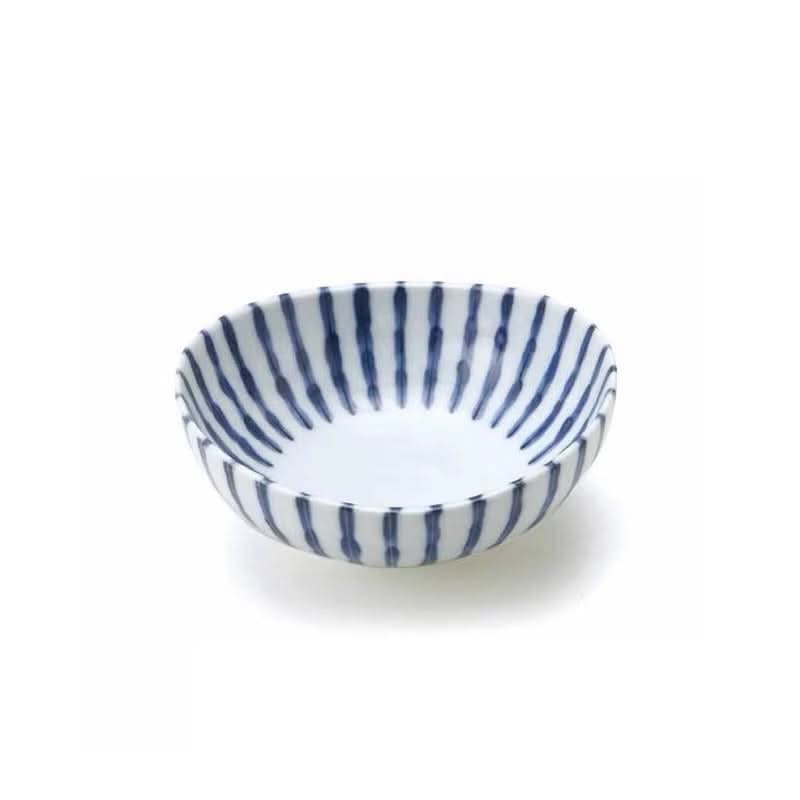 Blue and white ceramic bowl, Made In Japan, home decor