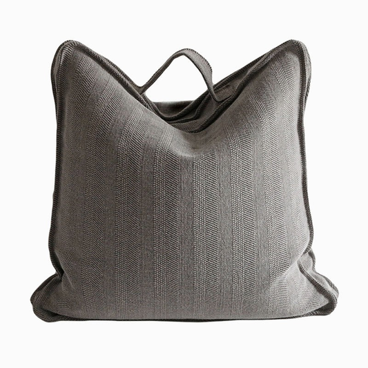 Customizable Textured Pattern Linen Cushions, Machine Washable