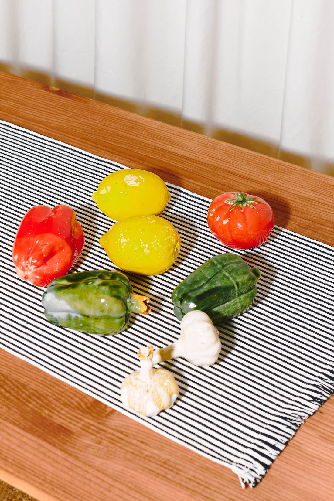 Glazed Ceramic Lemon Replica