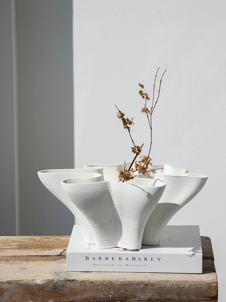 Modern Abstract Ceramic Vase - Minimalist Home Decor