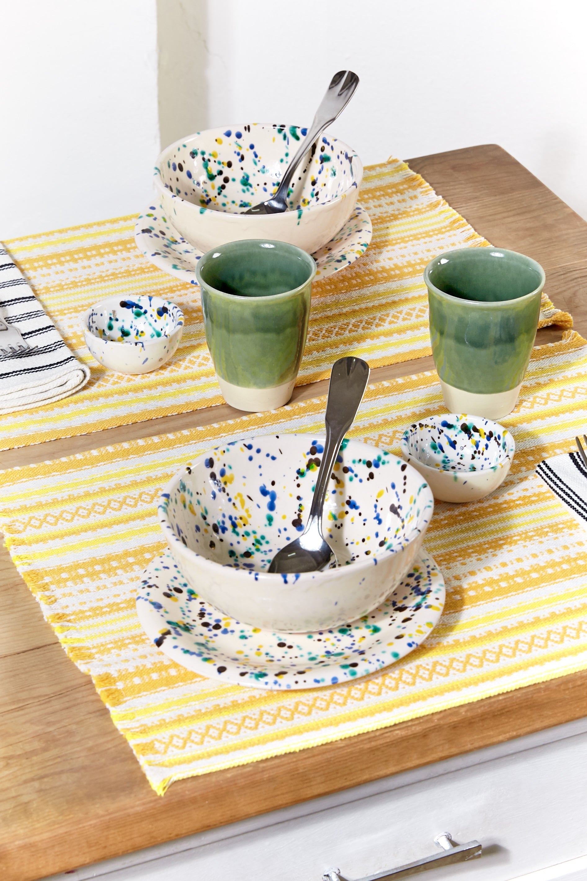 Alpujarra Placemat Yellow (Pack of 2)