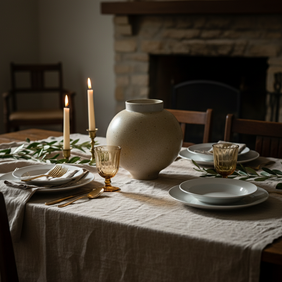 Handmade Shino Glaze Pottery Vase