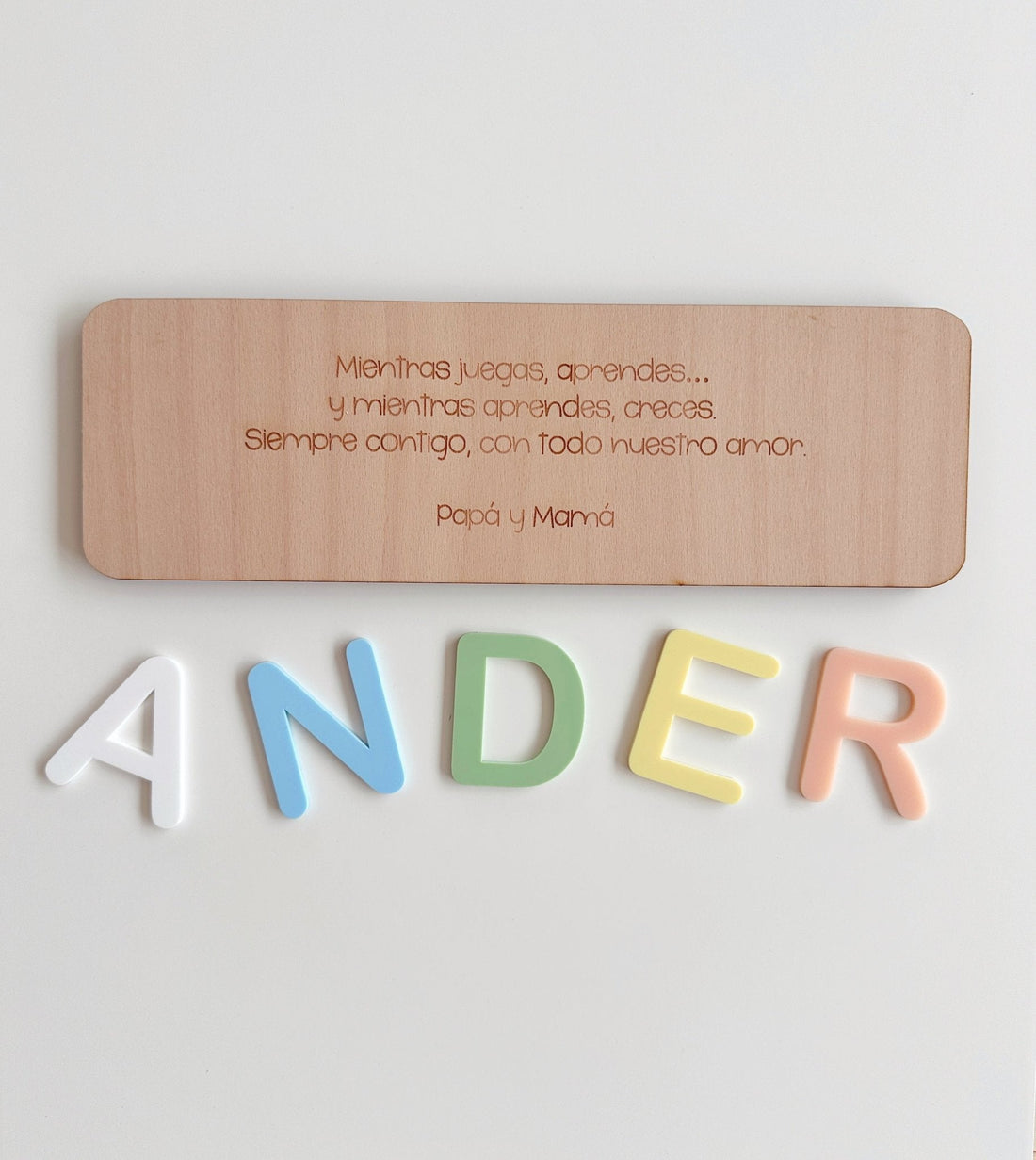 Personalized Wooden Name Puzzle