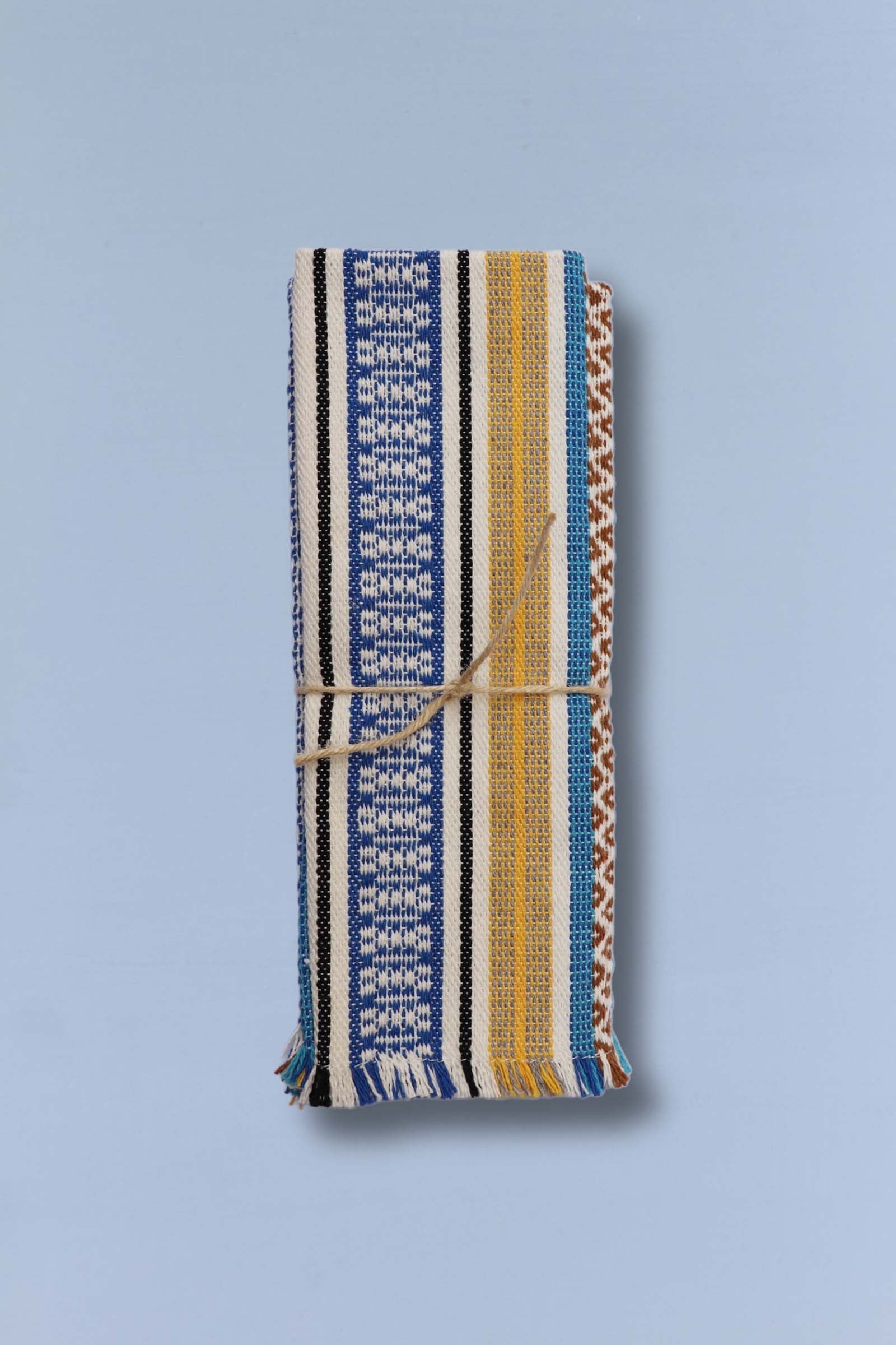 Morellano Woven Placemat Blue (Pack of 2)