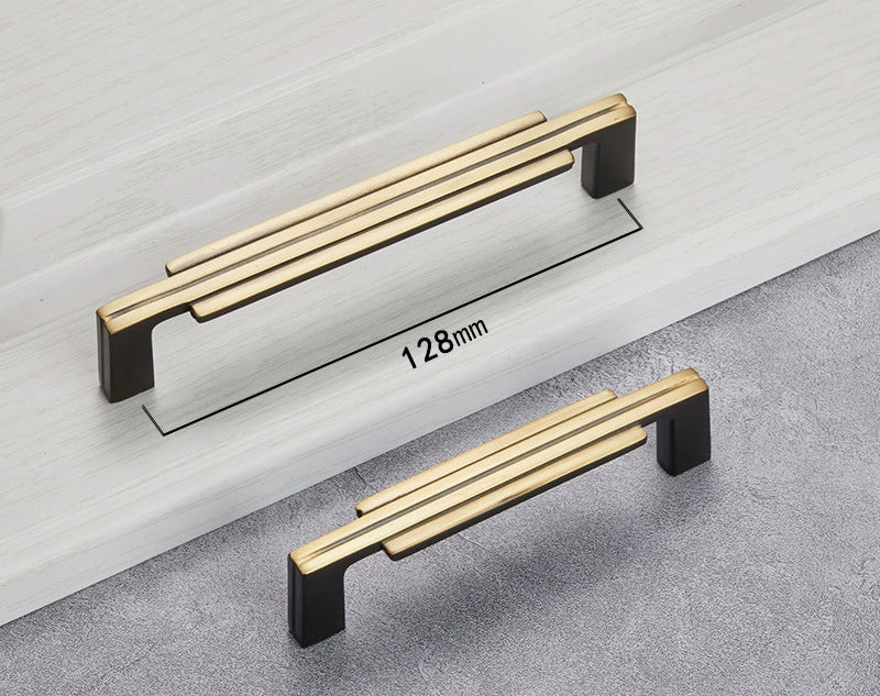 Modern minimalist single-hole cabinet handles