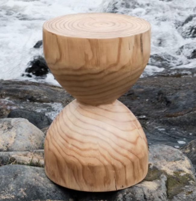 Solid Wood Stools, Customizable Size