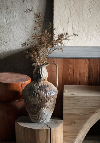Wabi-Sabi Distressed Rustic Vases