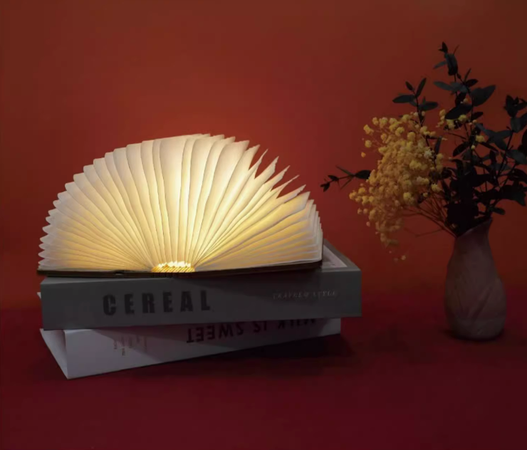 Customizable Book Paper Table Lamp