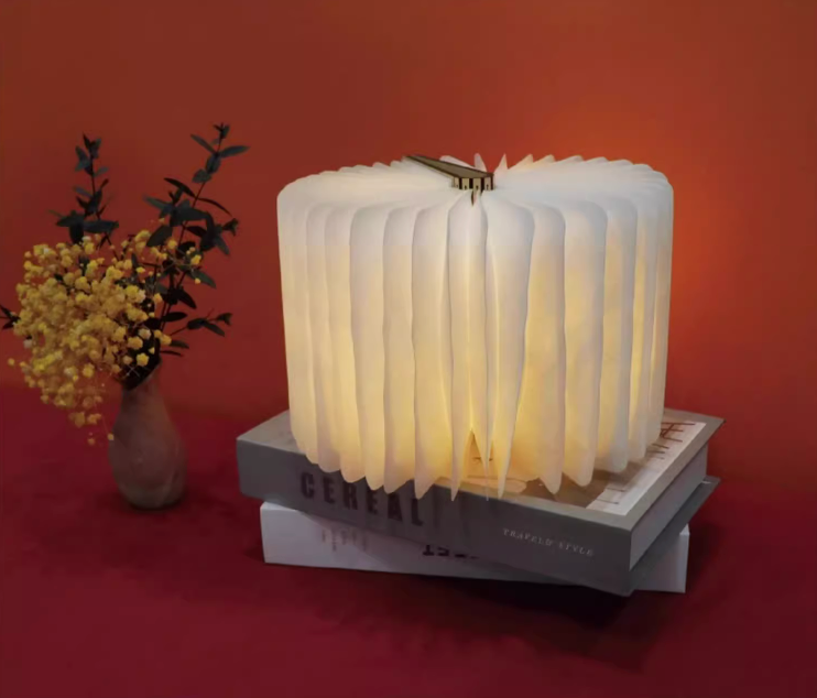 Customizable Book Paper Table Lamp