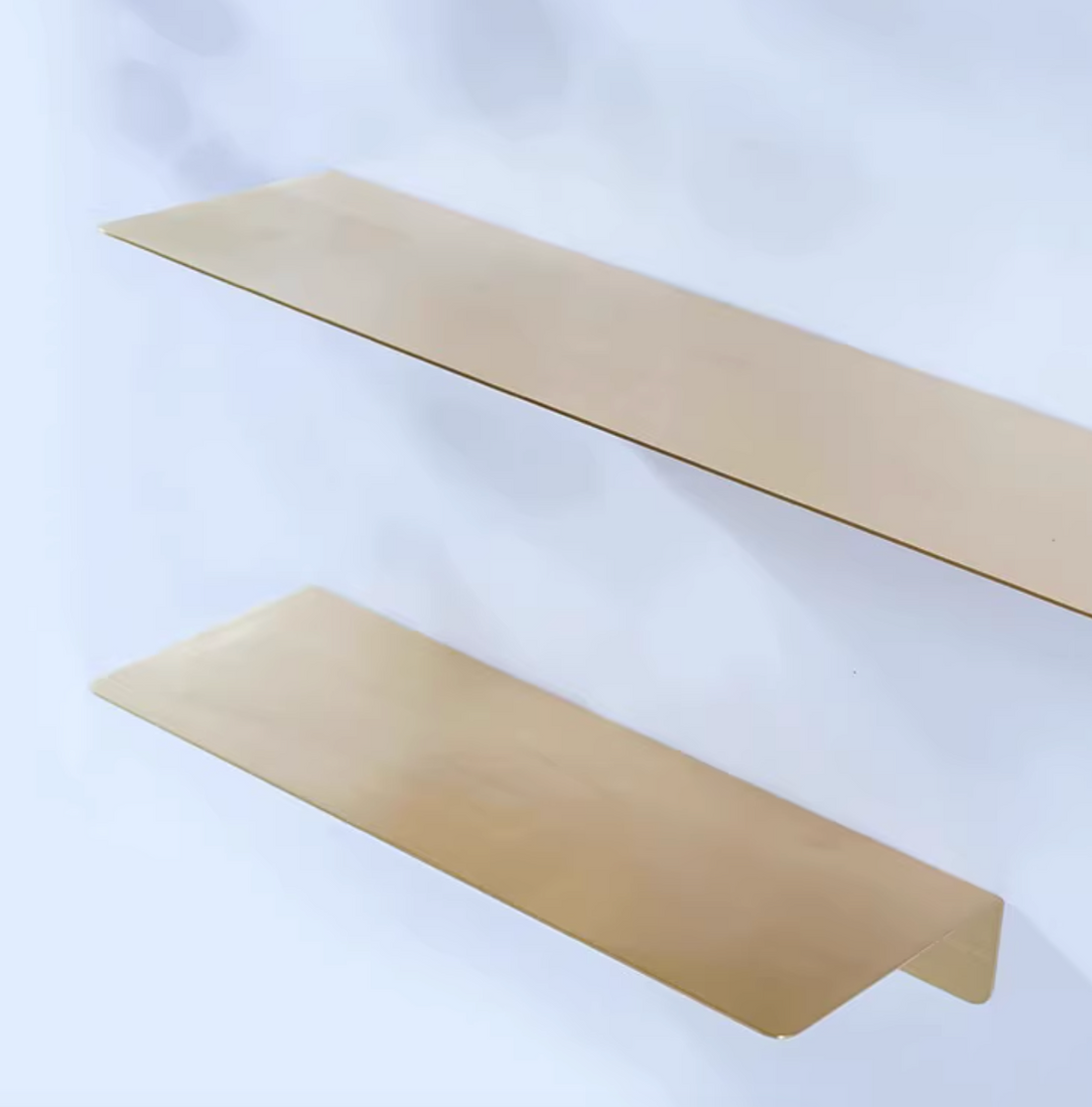 Brass shelf