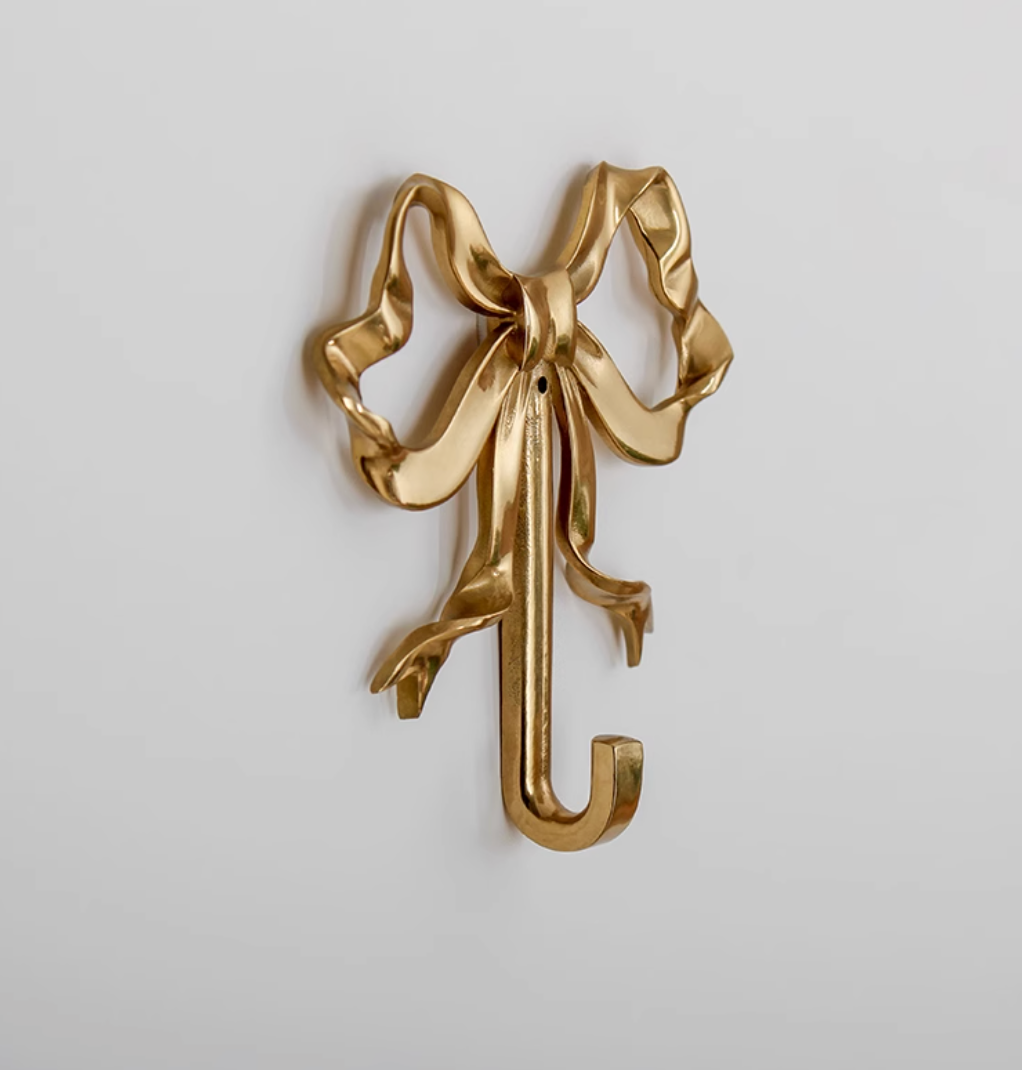 Tie Brass Wall Hook