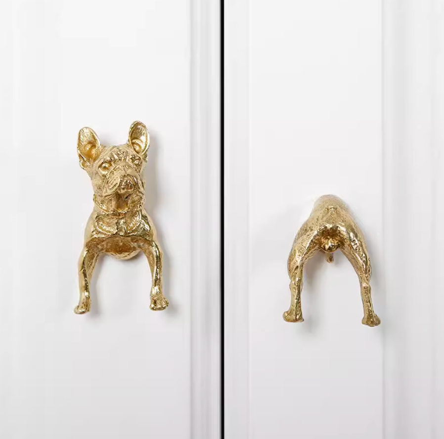 Animal Brass Drawer Knobs