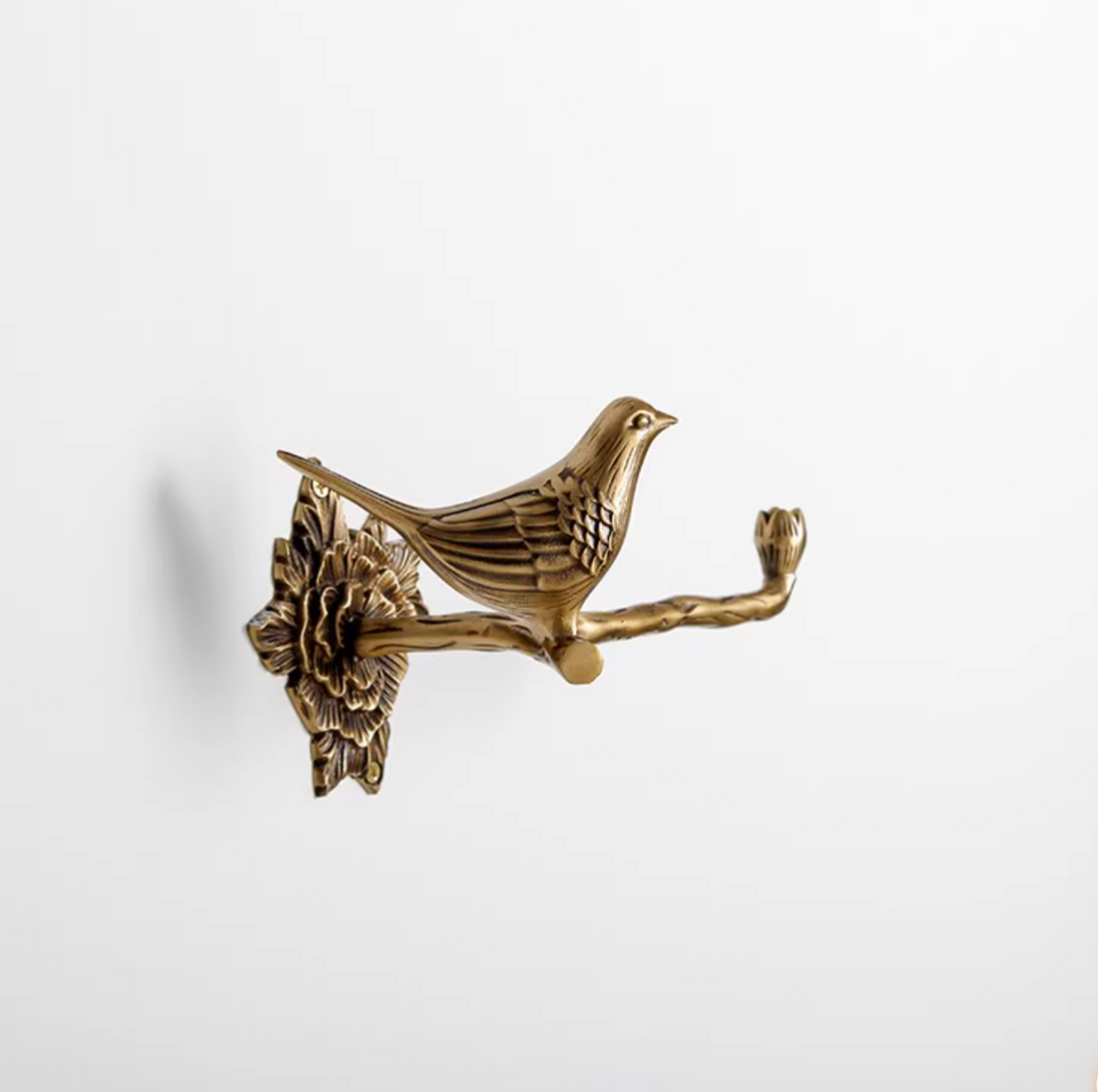 Brass Bird Bathroom Set - towel racks - Toilet Paper Holder