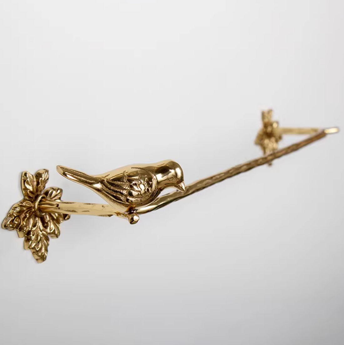 Brass Bird Bathroom Set - towel racks - Toilet Paper Holder