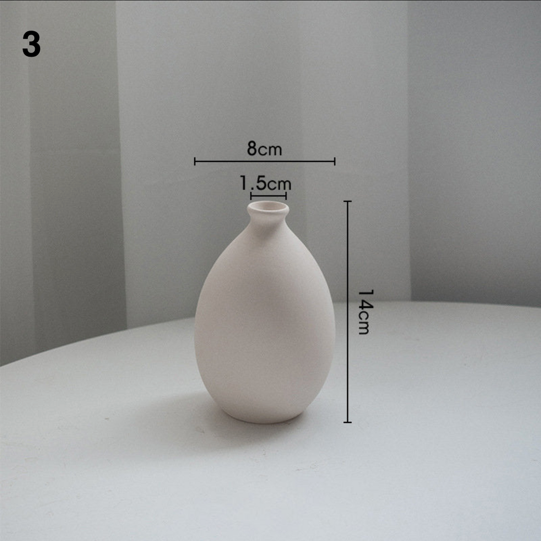 Ceramic Vase Small Flower Vase | Floral Arrangement, Nordic, Scandivanian, Minimalist, Zen, single flower vase, Decorative Vase