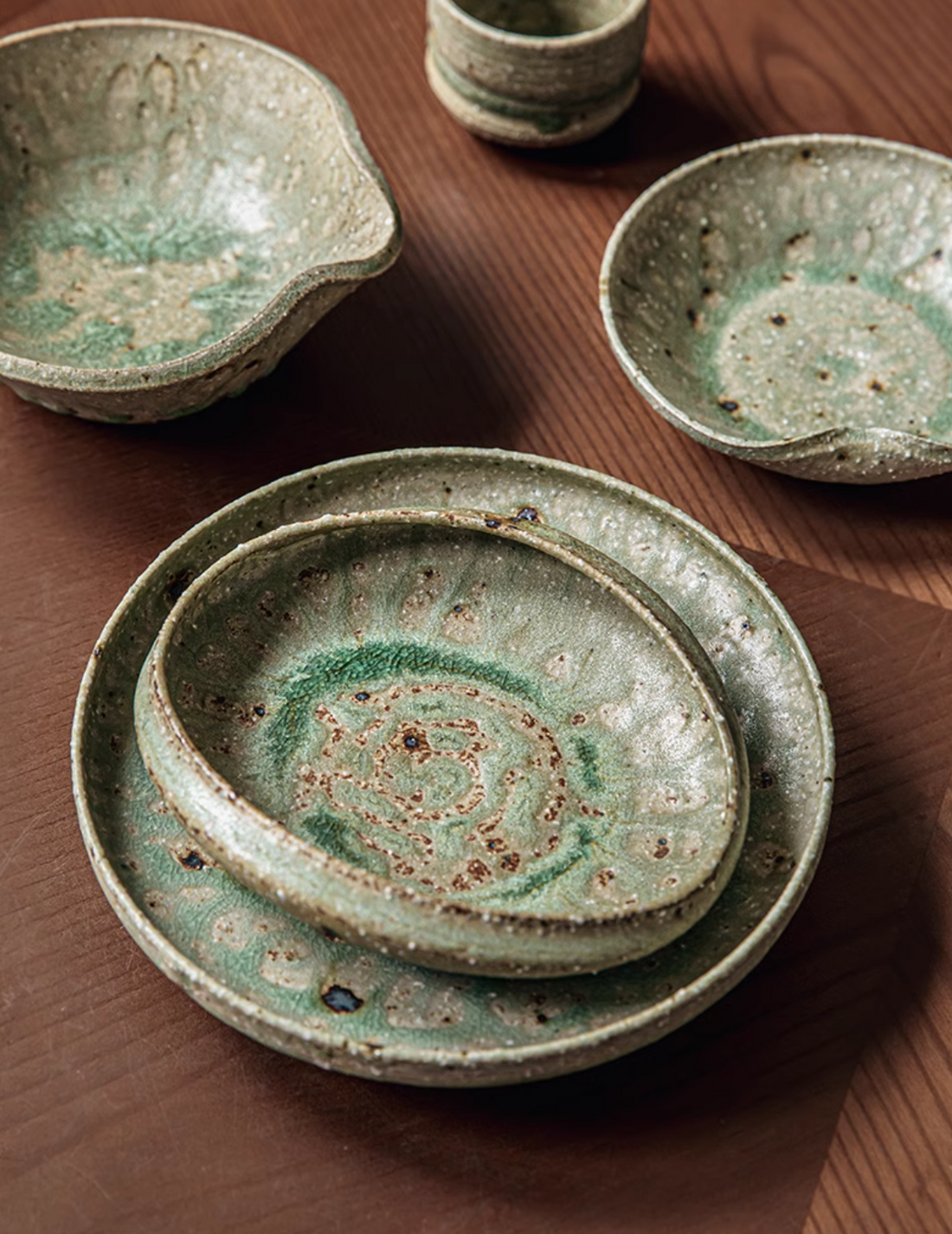 Artisan Green Dinnerware Set