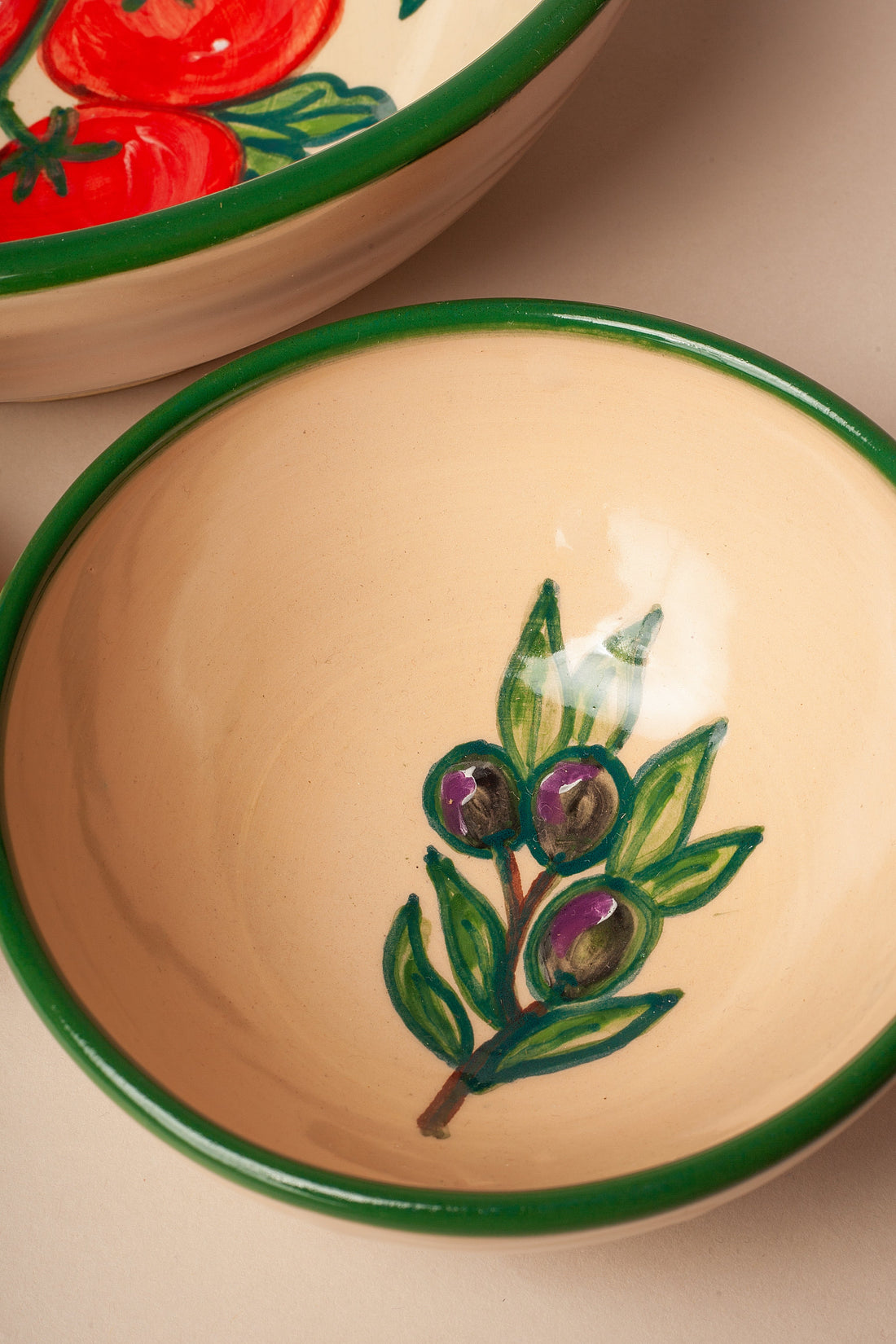 Huerta Printed Ceramic Bowl Set