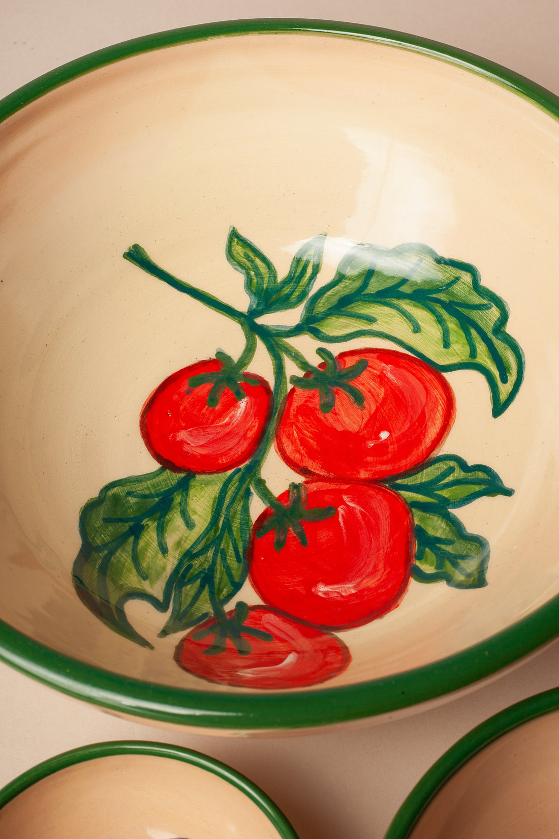 Huerta Printed Ceramic Bowl Set