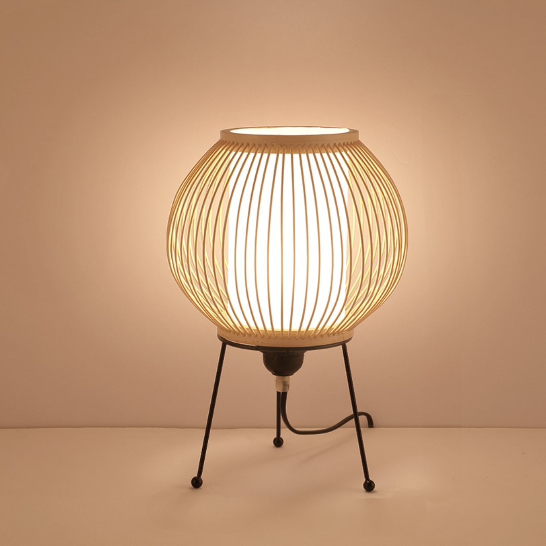 Rattan Table Lamp