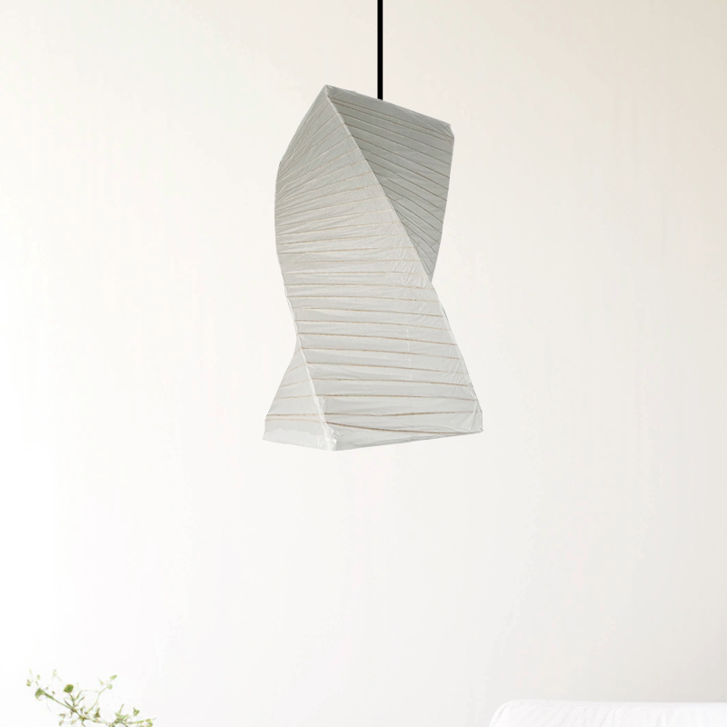 Twisted Paper Lampshade