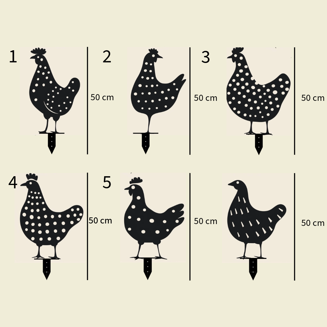 Chicken Farm Metal Wall Sign