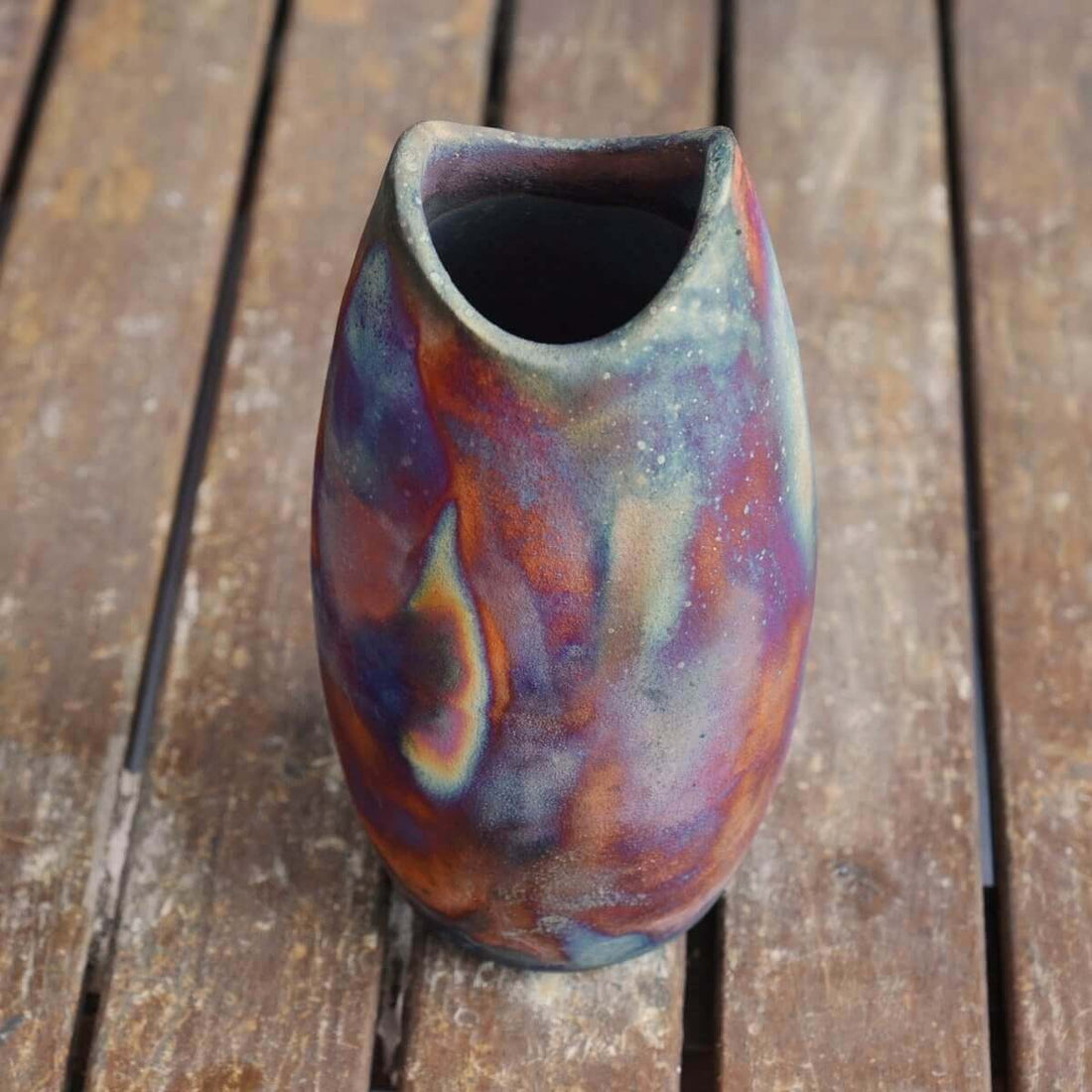 Raku Pottery Birthday Gift Set - Keihatsu, Koi, Koban by RAAQUU