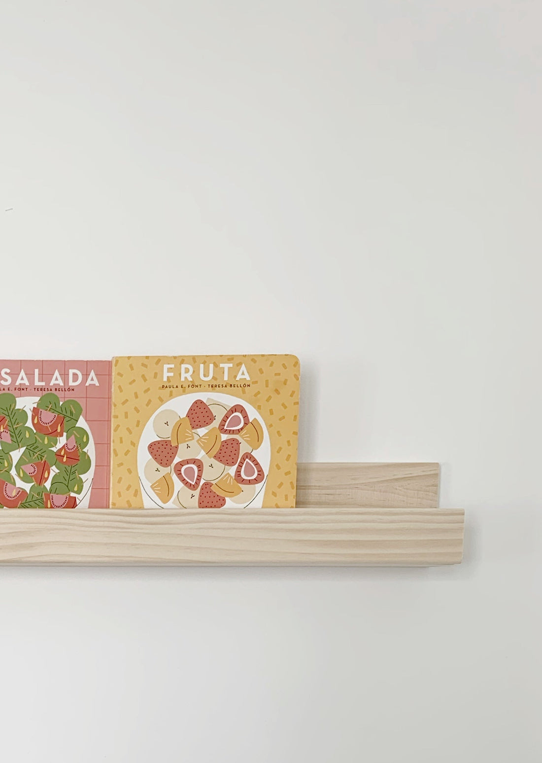 Smooth Solid Wood Floating Shelves