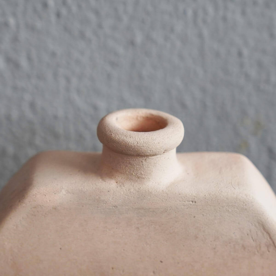 Nozomu Ceramic Raku Pottery Vase by RAAQUU