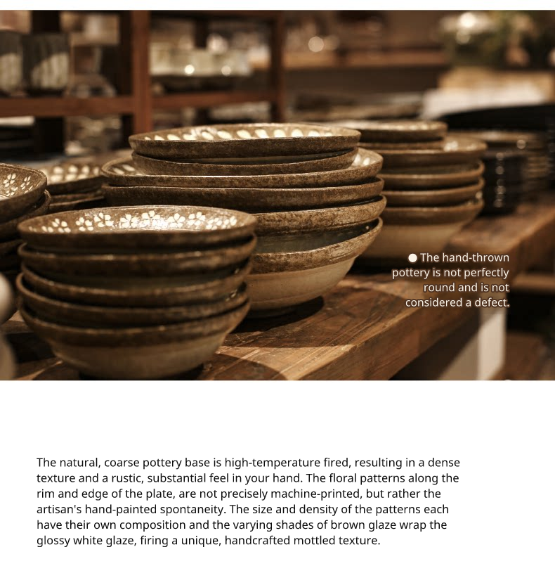 Japanese Style Jin Tang Cao Ceramic Dinnerware
