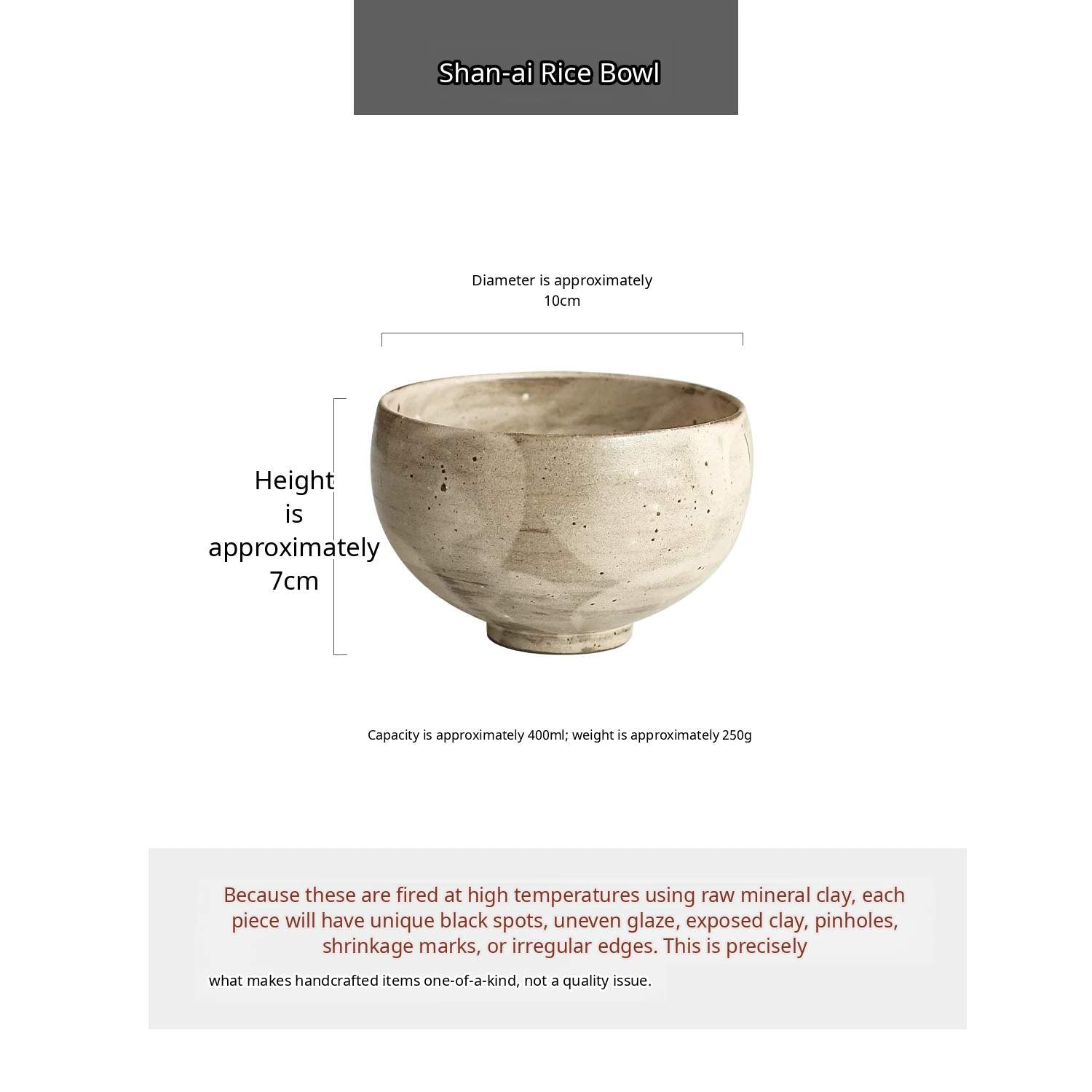 A stack of beige coarse pottery bowls with irregular rims and mottled textures.