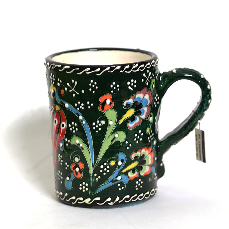 Turkish Glazed Ceramic Mug