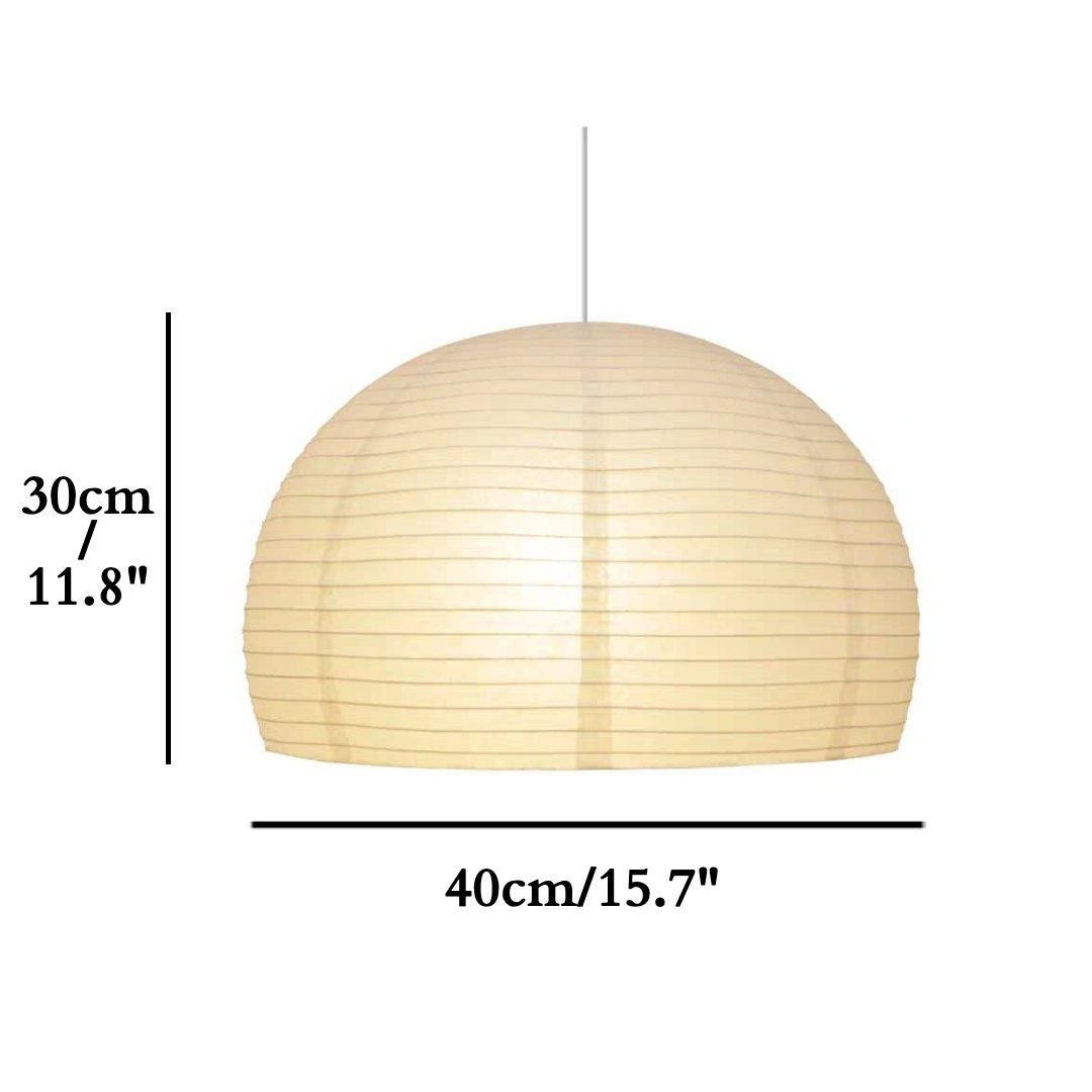 Dome Paper Ceiling Lampshade - -