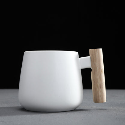 Simple Large Coffee Mug, Japanese Style 480ml/16.2inch. +2 Free Art Digital Downloads | Latte mug