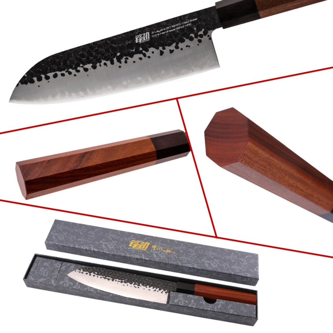 Japanese Forged Knife | Santoku, Kiritsuke, Chef Knife, Gyuto, Kitchen Knife - InnerUnionHome