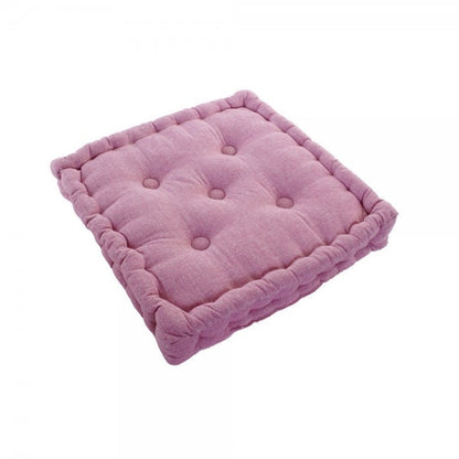 Set of 3 Squared 40cm/16" Floor Cushions | Boho Bedding, Bench Cushion, Floor Mattress, Futon, Ottoman