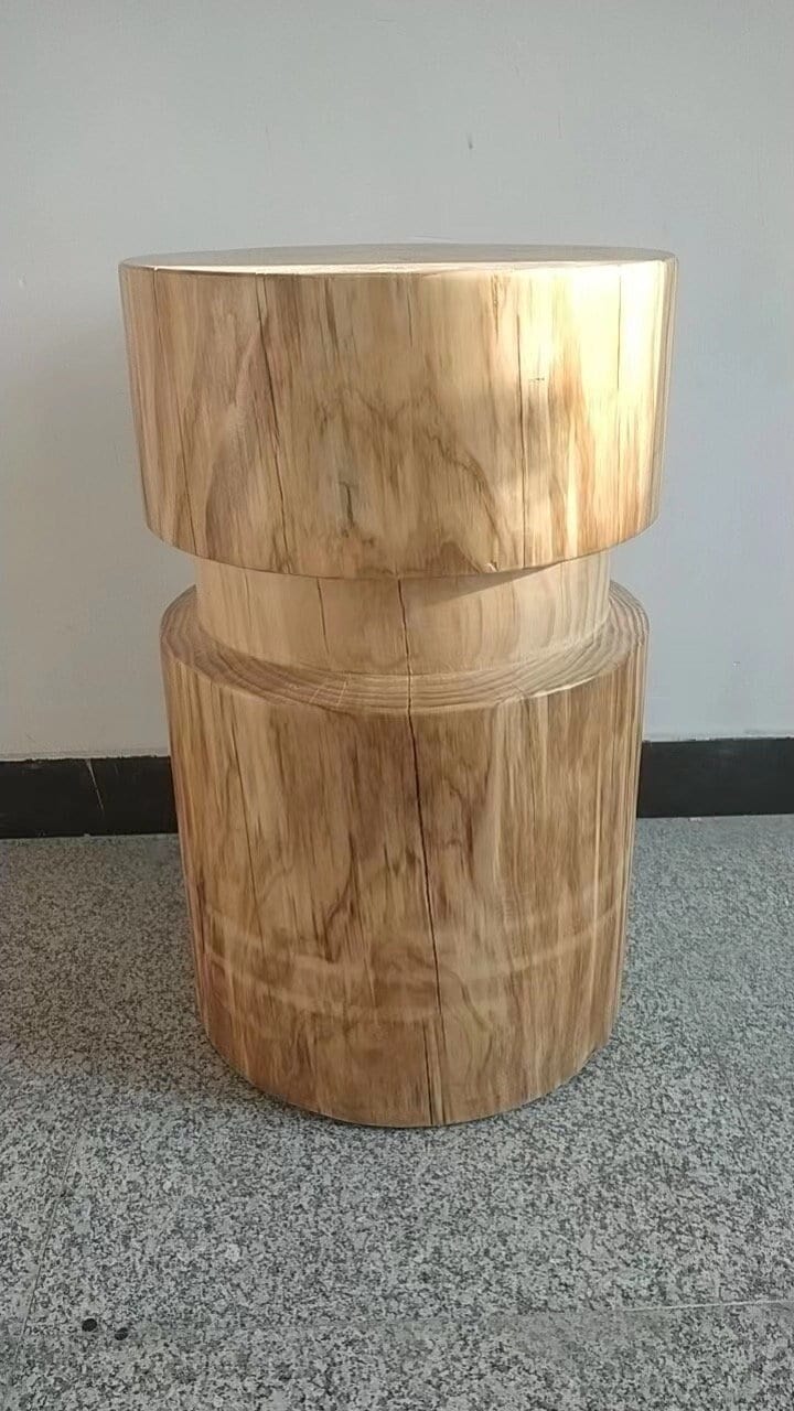 Wood Kitchen Stool 28.3"X18.1"