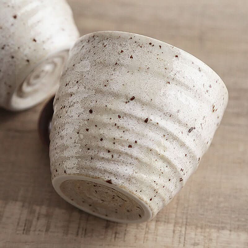 Japan imported foil mug, one gold pair cup, 6.76oz, handmade retro ceramic couple coffee cup.