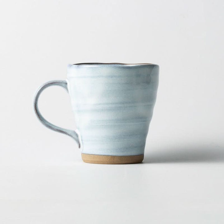 Japan Imported Minoyaki Ceramic Mug with Underglaze Color - -