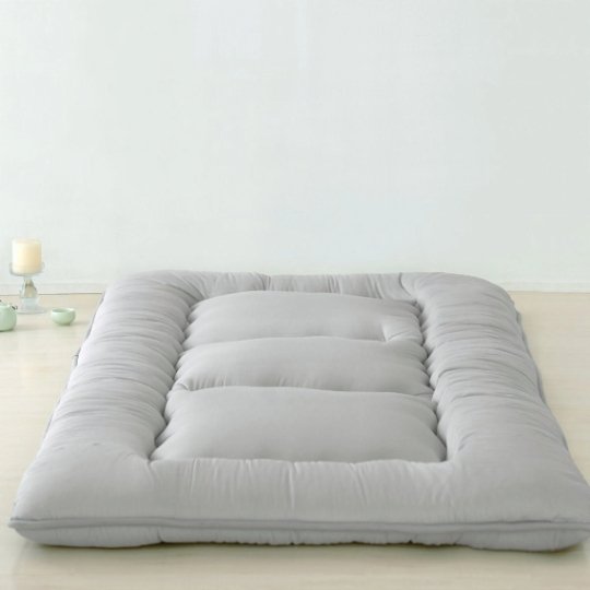 Grey Japanese Style Floor Mattress