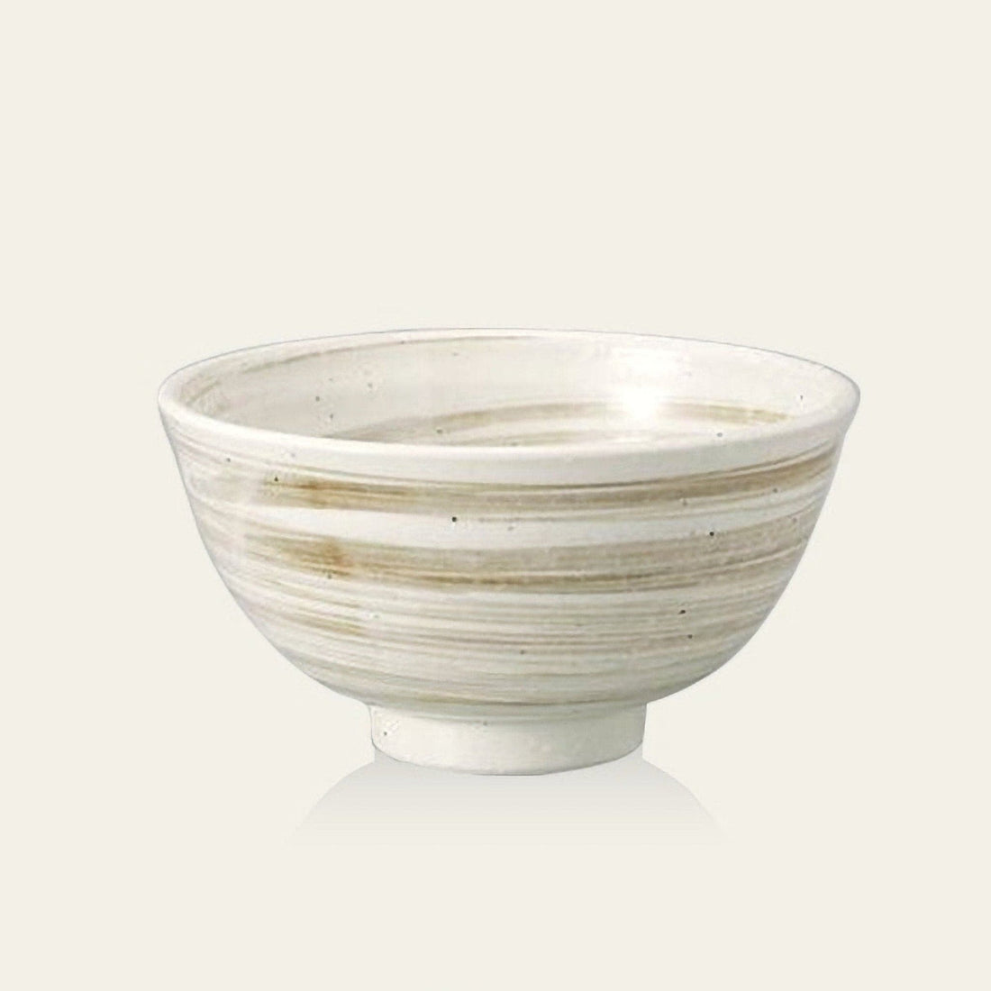 Japanese-Style Imported Japanese Minoyaki Tableware | Rice Bowl, Ceramic Handmade, Household Soup Bowl, Salad Bowl - -