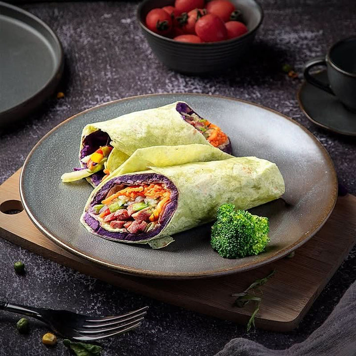 Rustic Plates Ceramic Breakfast Set | Tableware Corckery, Kitchen Ceramic Dishes, Platos Finos, Porcelain Dinner Set - -